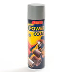 Power Coat 3 in 1 Spray 500ML 9006 Lys Aluminium