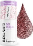 Brushup_Gel Color Uv/Led Hybrid Nail Polish Rose Glam 5G
