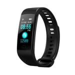 ZHYF Smart Bracelet,Smart Band Watch Color Screen Wristband Heart Rate Activity Fitness Tracker Smart Bracelet,Black