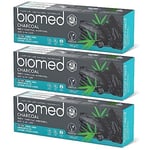 Biomed Triple Charcoal 98% Natural Whitening Toothpaste | Gum Care, Bamboo 3)