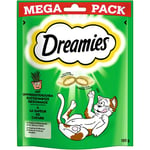 Dreamies kattesnacks Big Pack - Økonomipakke: Kattemynte (4 x 180 g)
