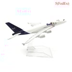 Original modell A380 airbus flygplan modell flygplan Diecast Mode FedEx One Size