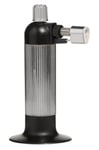 Premier Housewares Chefs Blow Torch in Kitchen Gadget Silver Butane Lighter Refillable Blow Torch Cooking 17 x 8 x 7 cm