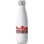 Cloud City 7 Super Mario Bros Final Fantasy Logo Insulated Stainless Steel Water Bottle