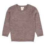 Copenhagen Colors Merino Classic Rib Blouse  Natural Melange | Beige | 104 cm