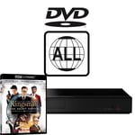 Panasonic Blu-ray Player DP-UB150EB-K MultiRegion for DVD includes Kingsman UHD