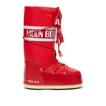 Moon Boot Icon Nylon Boots 23-26, Red 23-26
