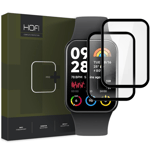 [2-Pack] Hofi Xiaomi Smart Band 8 Pro Härdat glas Skärmskydd Pro Plus - TheMobileStore Xiaomi Smart Band 8 Pro
