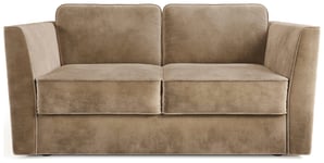 Jay-Be Elegance Velvet 2 Seater Sofa Bed - Beige
