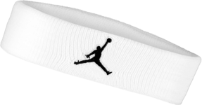 Jordan Jumpman Headband Koripallovaatteet WHITE/BLACK