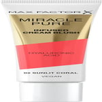 Max Factor Miracle Pure Moisturising Cream Blush, 02 Sunlit Coral