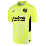 NIKE ATM M Vapor MTCH Jsy Ss 3R T-Shirt - Volt/(Black) (Full Sponsor), X-Small