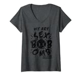 Womens Scott Pilgrim Vs. The World Sex Bob-Omb Band Logo V-Neck T-Shirt