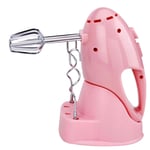 YHX Hand Mixer Electric 5 Speed, 150W Lightweight Hand Whisk, Food Stand Mixer for Whipping + Mixing Cookies, Brownies, Cakes, Dough, Batters, Meringues & More,Pink