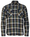 Pinewood Härjedalen Skjorta Herr Green/Navy L