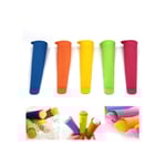 Färgglada Isglassformar, 5 pack