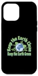 Coque pour iPhone 14 Plus T-shirt vert Keep the Earth Clean, Keep the Earth
