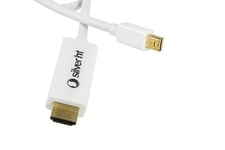 Silver HT – Câble Adaptateur Mini DisplayPort 1.2 A vers HDMI 1.4 a 1,8 m
