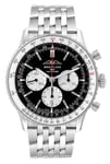 Breitling AB0137211B1A1 Navitimer B01 Chronograph 46 Svart/Stål Ø46 mm