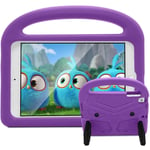 iPad Barn Deksel med Stativfunksjon - Purple Bird