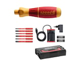 Wiha 1 Electric screwdriver, Red, 590T101 12.6W, 240V