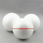 20pcs/lot White Craft Balls Styrofoam Christmas Party 10cm