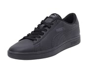 PUMA Unisex SMASH V2 L Low-Top-Sneaker, PUMA BLACK PUMA BLACK, 40 EU