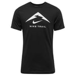 Nike Løpe t-skjorte Dri-FIT Run Trail - Sort T-skjorter unisex