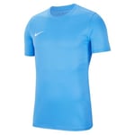 Nike Park VII Jersey SS Maillot Mixte Enfant, University Blue/White, FR : S (Taille Fabricant : S)