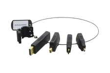Kramer AD-RING-2 - video / audio adapter sæt - DisplayPort / HDMI