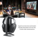 Wireless Headphones For TV Watching 100ft HiFi Stereo AUX 2.4GHz Wireles NEW