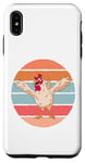 iPhone XS Max Crazy Chicken Cartoon Stupid Looking Crazy Cartoon Chickens Case