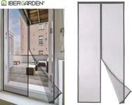 Ibergarden Magnetiskt Klickstängt Dörrskydd, 90 X 210 Cm