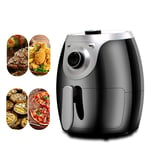 Air Fryer 4.0 Liter 1500-Watt Rapid Air Circulation System Adjustable Temperature and 30 Minute Timer for Healthy Oil Free & Low Fat