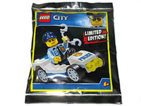 LEGO City Policeman with Police Car Minifigure Promo Foil Pack Set 951907