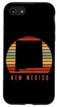 iPhone SE (2020) / 7 / 8 US Native Citizen State Map Retro Vintage New Mexico Case