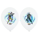 6 BALLONS LATEX NARUTO KAKASHI SHIPPUDEN 27CM