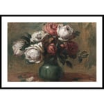 Gallerix Poster Roses In A Vase By Auguste Renoir 5108-21x30G