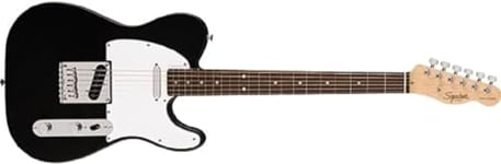 Fender Squier Debut Series Telecaster Guitare Electrique, Guitare pour Débutants, avec 2 ans de Garantie, Couleur Noir