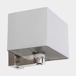 Casolux Skottlampa Wallis Small, rostfritt stål, LED, 10 - 30 V, 1.5 W, med USB-uttag + touch kvadratisk skärm