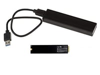 KALEA-INFORMATIQUE Boitier pour SSD Mac Air 2010 2011 vers USB3 (USB 3.0 5G) pour SSD de Mac en 6+12 Broches (MC505 MC506 MC965 MC968)