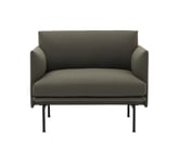 Outline Chair - Fjord 961/Black Base