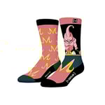 Chaussette Homme Dragon Ball Z Coton, 1 Paire de Chaussettes Fantaisie Homme Buu, Haute et Originale, Rose, Gris, Noir, Taille 39/42