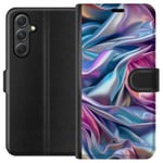 Samsung Galaxy A25 Svart Plånboksfodral Cellofan
