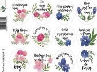Sharon klistermärken - blommor