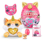 Rainbocorns Kittycorn Surprise, Dixie the Bengal Cat - Collectible Plush - 10 Surprises to Unbox, Peel and Reveal Heart, stickers, slime, Ages 3+ (Bengal Cat)