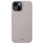 Holdit iPhone 15 Silicone Case, Taupe