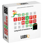 Ludic Escape Math Le Labyrinthe des Numéros Mu27514 Jeu De Société pour La Famille pour 2-6 Joueurs Made in Italy