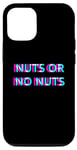 Coque pour iPhone 14 Pro Nuts Or No Nuts Gender Reveal Baby Announcement Pregnancy