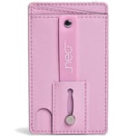 Neo Phone Universal Adhesive Wallet/Kickstand/ Grip Pink, UK Seller